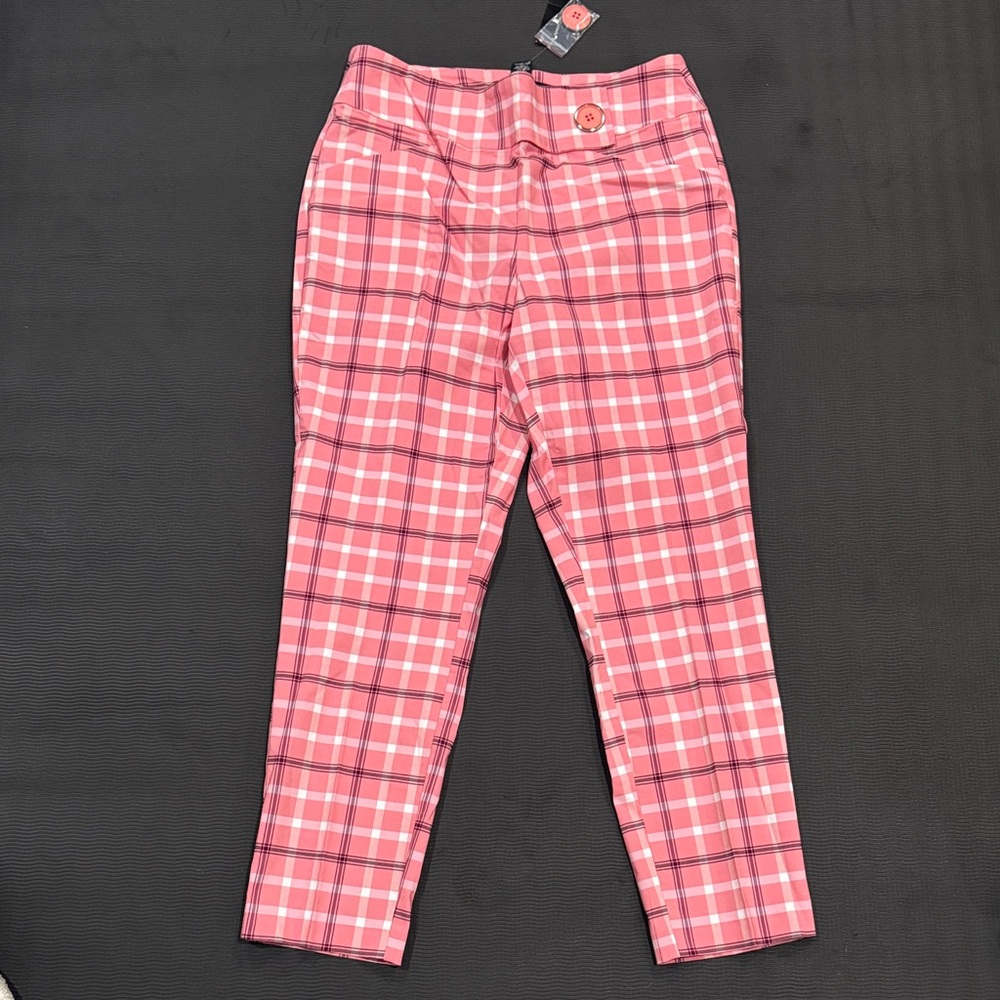 Ashley Stewart Plaid pant and blazer set - Picture 8 of 13